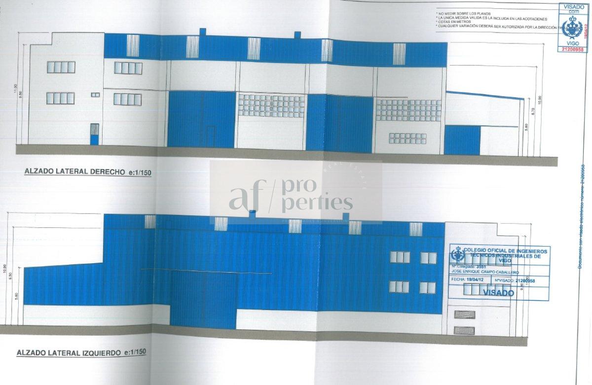 For sale of industrial plant/warehouse in Vigo