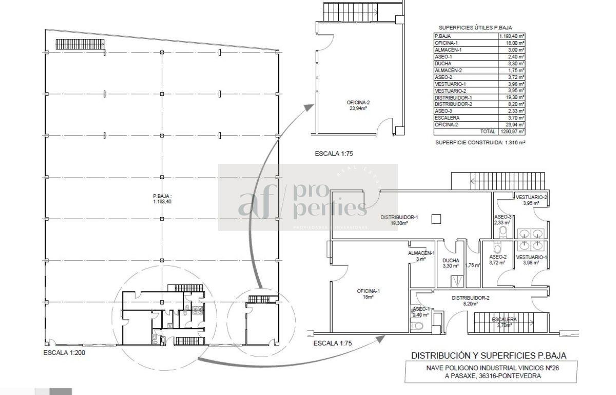 Alquiler de nave industrial en Gondomar