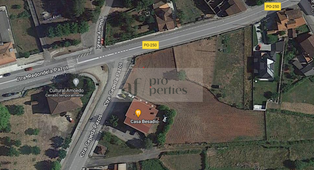 For sale of land in Redondela