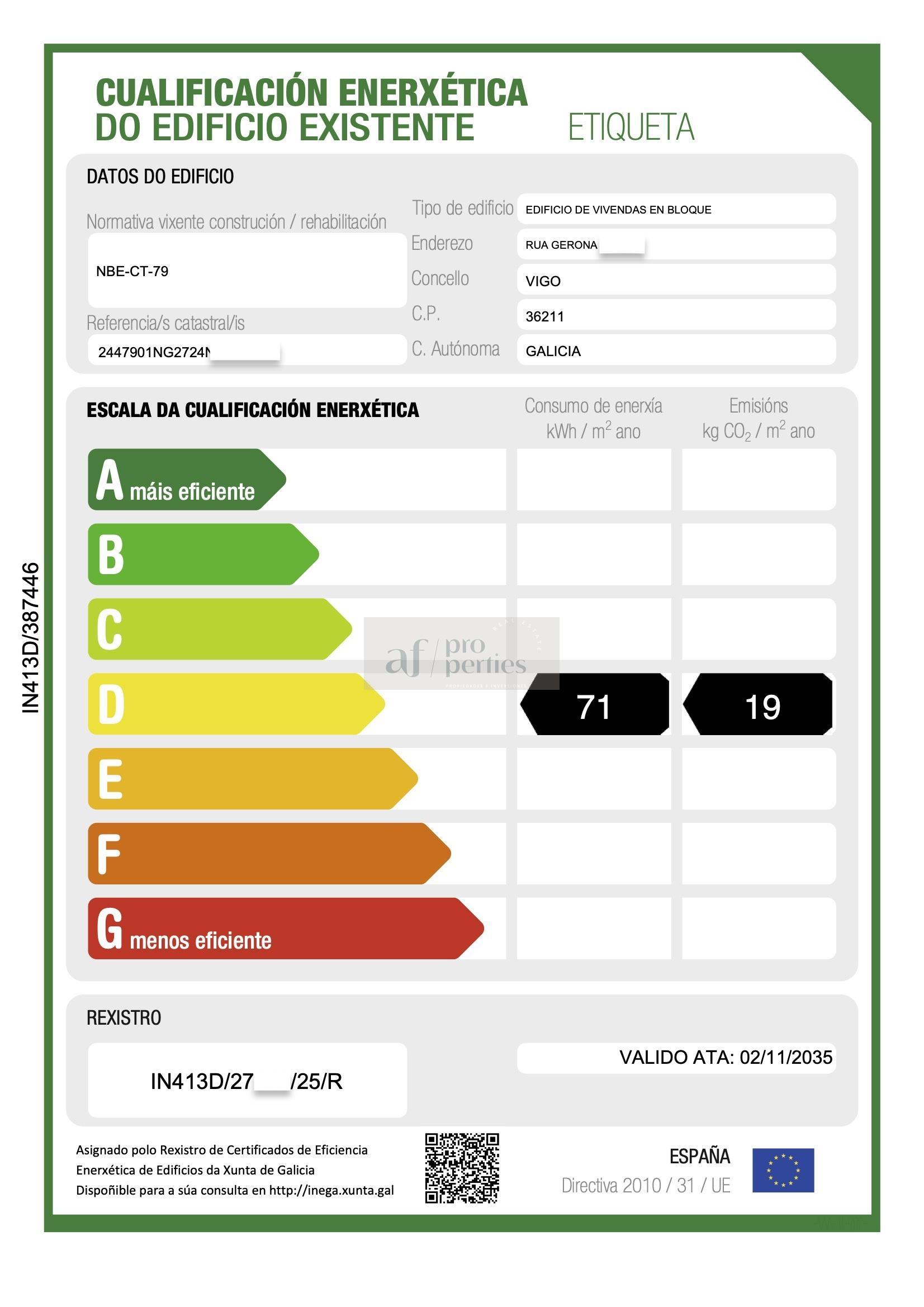 Alquiler de Ático en Vigo