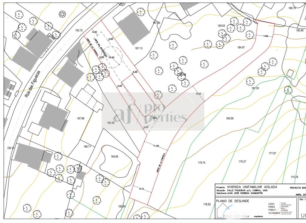 Venta de terreno en Vigo