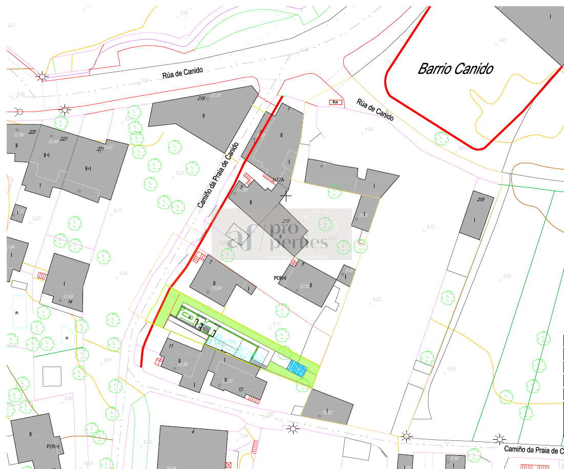 Venta de terreno en Vigo