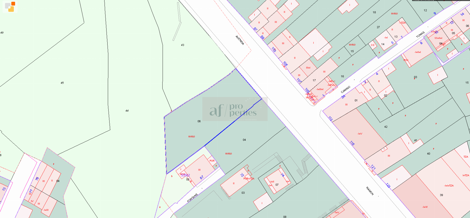 Venta de terreno en Vigo