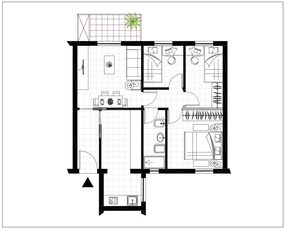 For sale of flat in Leganés