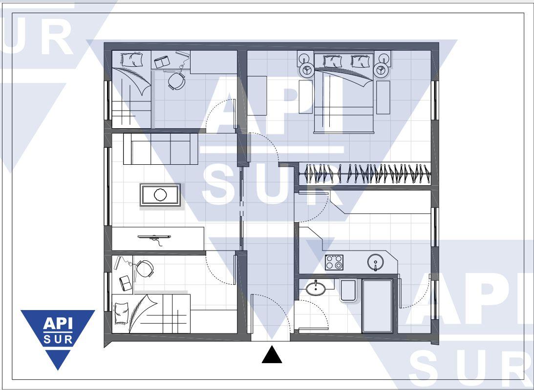 For sale of flat in Leganés