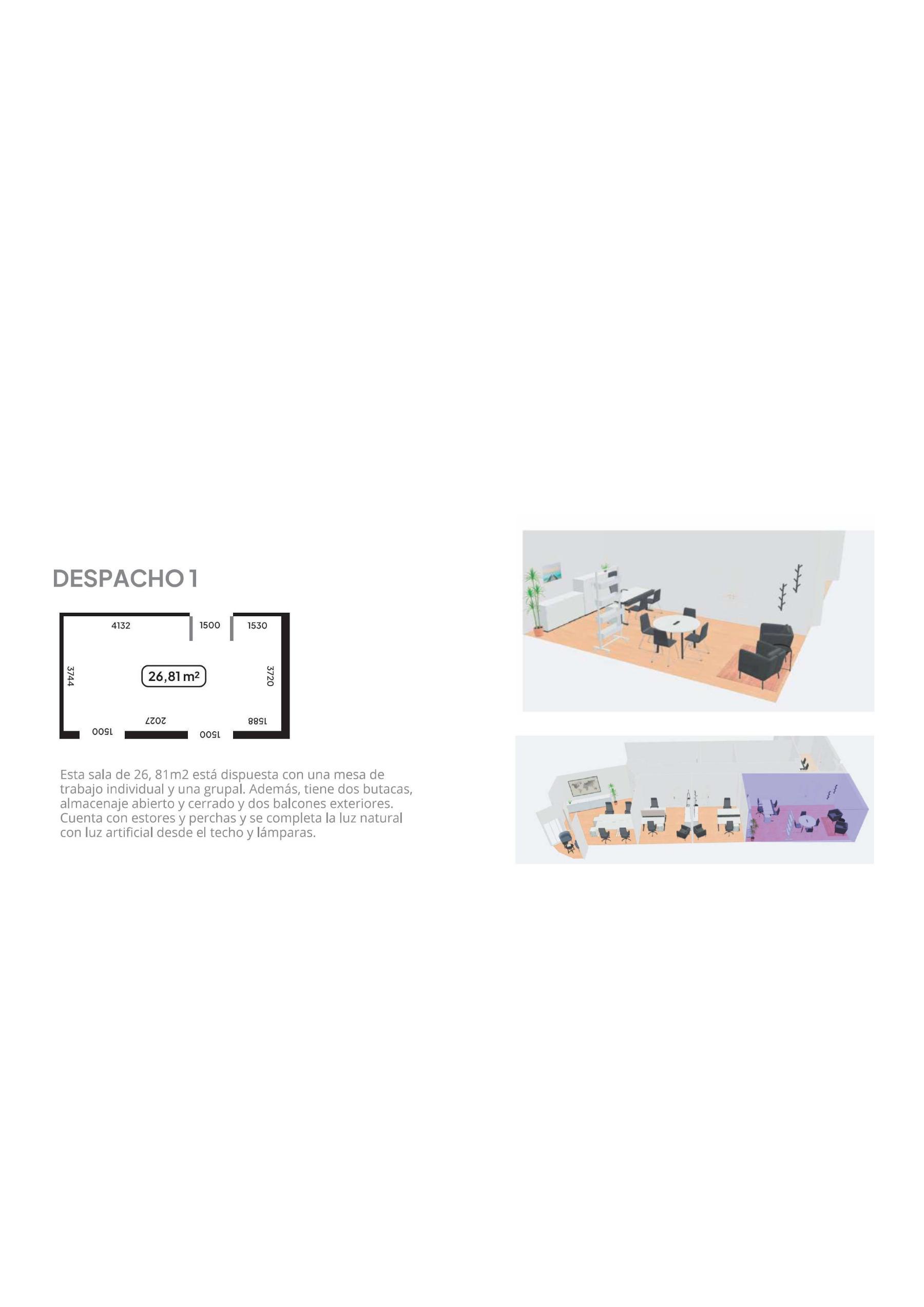 For rent of office in Valencia