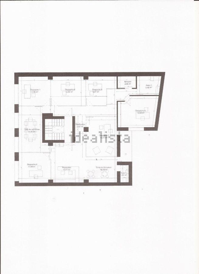 For rent of office in Valencia