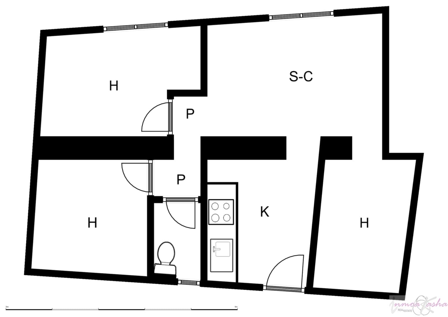 For sale of flat in Madrid