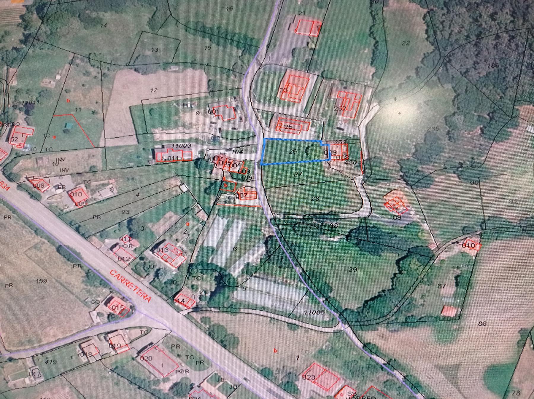 For sale of land in Siero