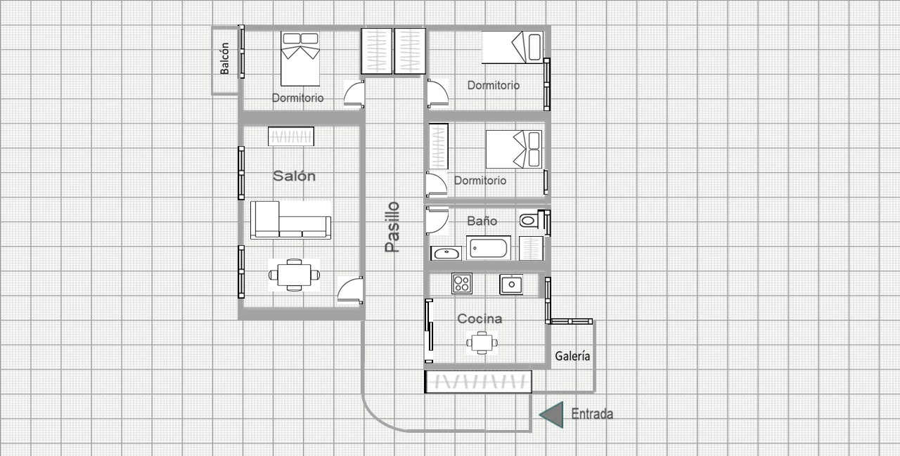 For sale of flat in Salamanca