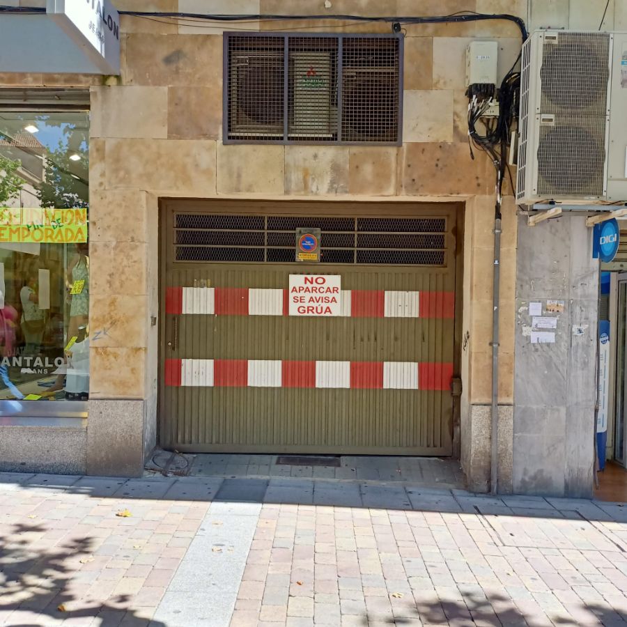 Alquiler de garaje en Salamanca