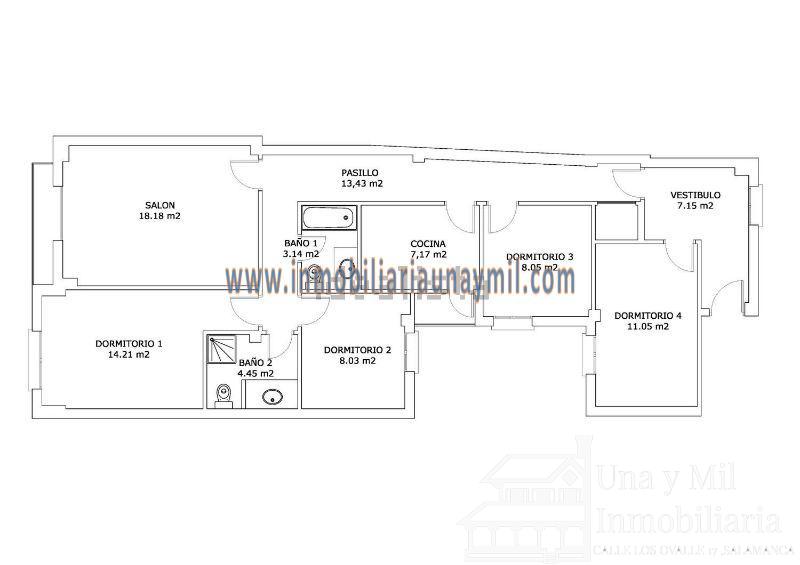 Venta de piso en Salamanca