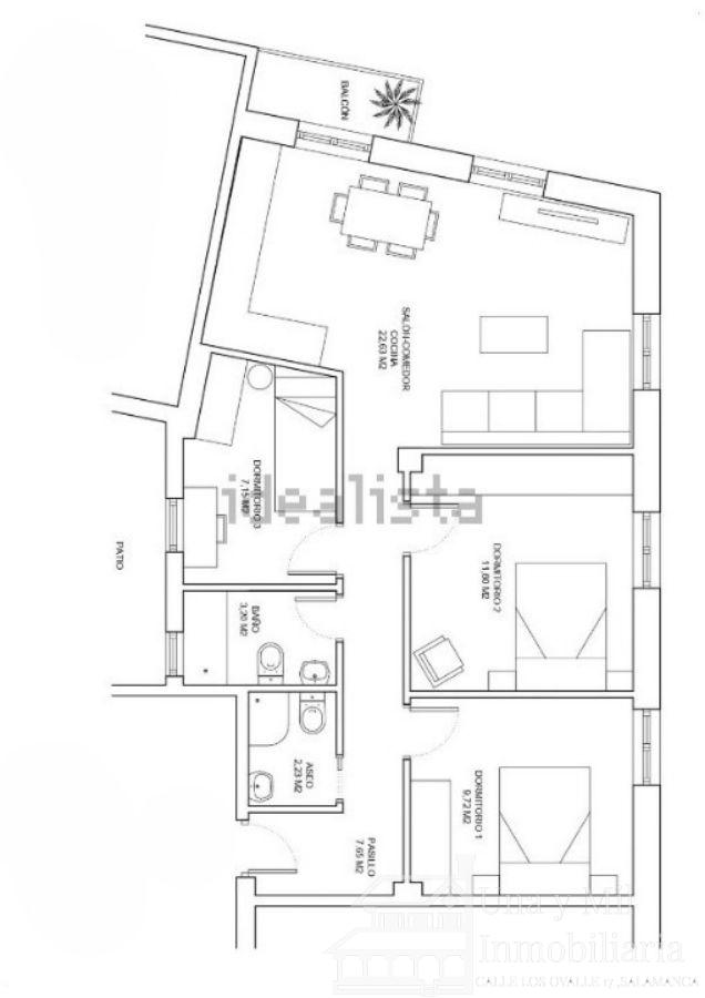 Salgai  apartamentu  Salamanca