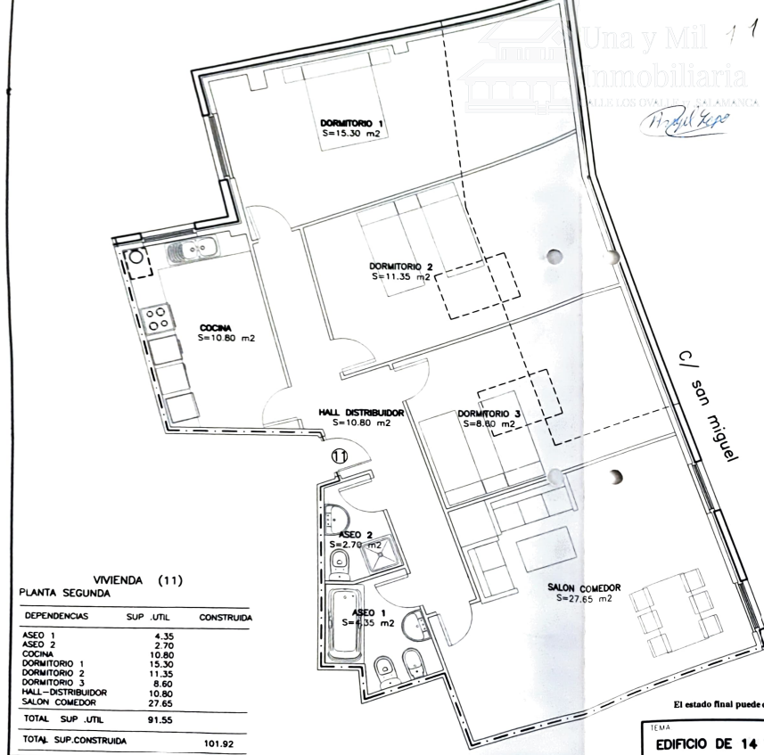 For sale of flat in Villares de la Reina