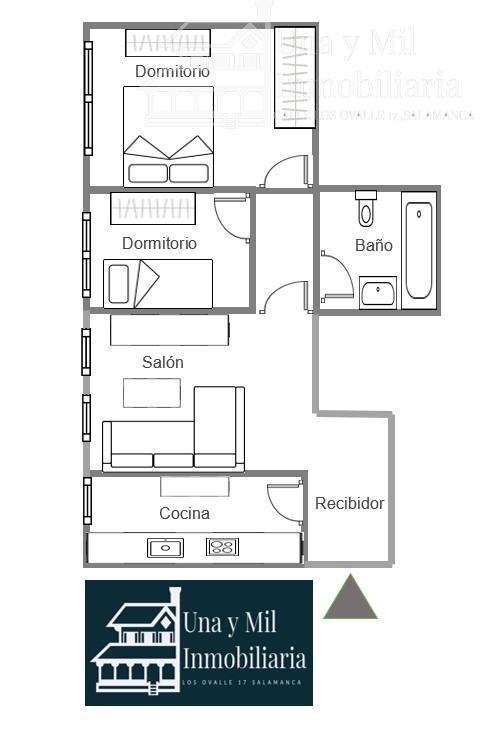 For sale of flat in Doñinos de Salamanca