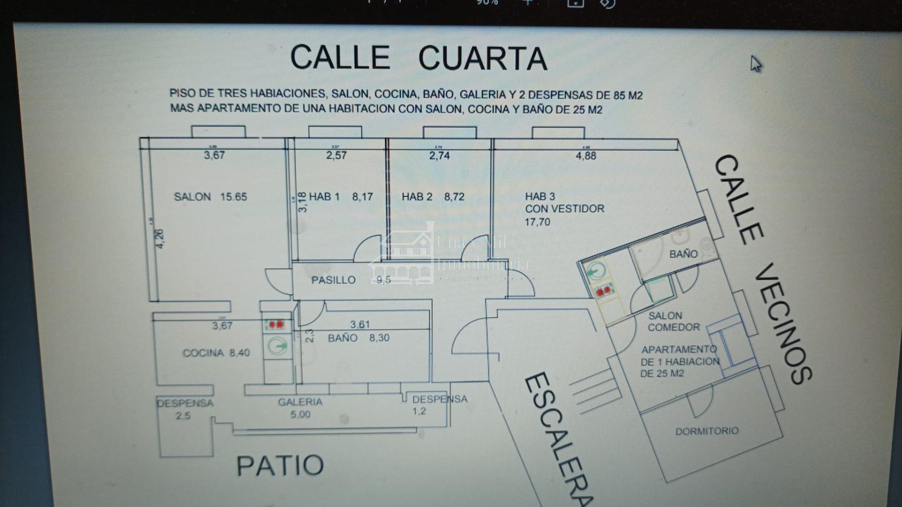 Venta de piso en Salamanca