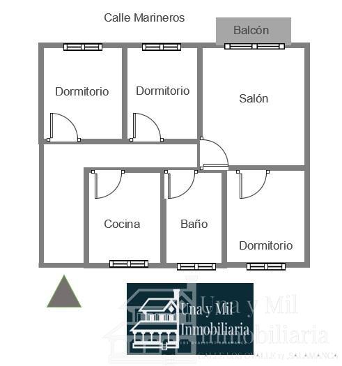 For sale of flat in Salamanca