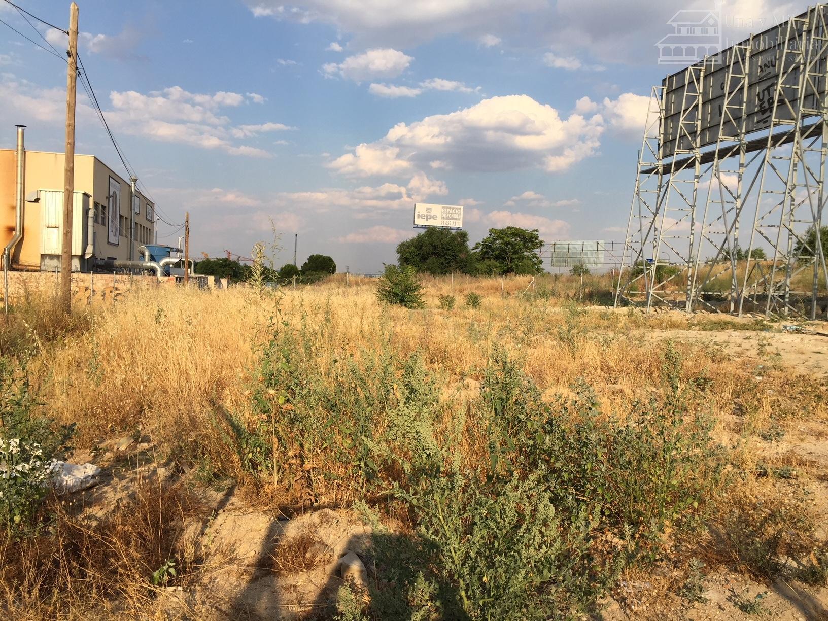 For sale of land in Madrid