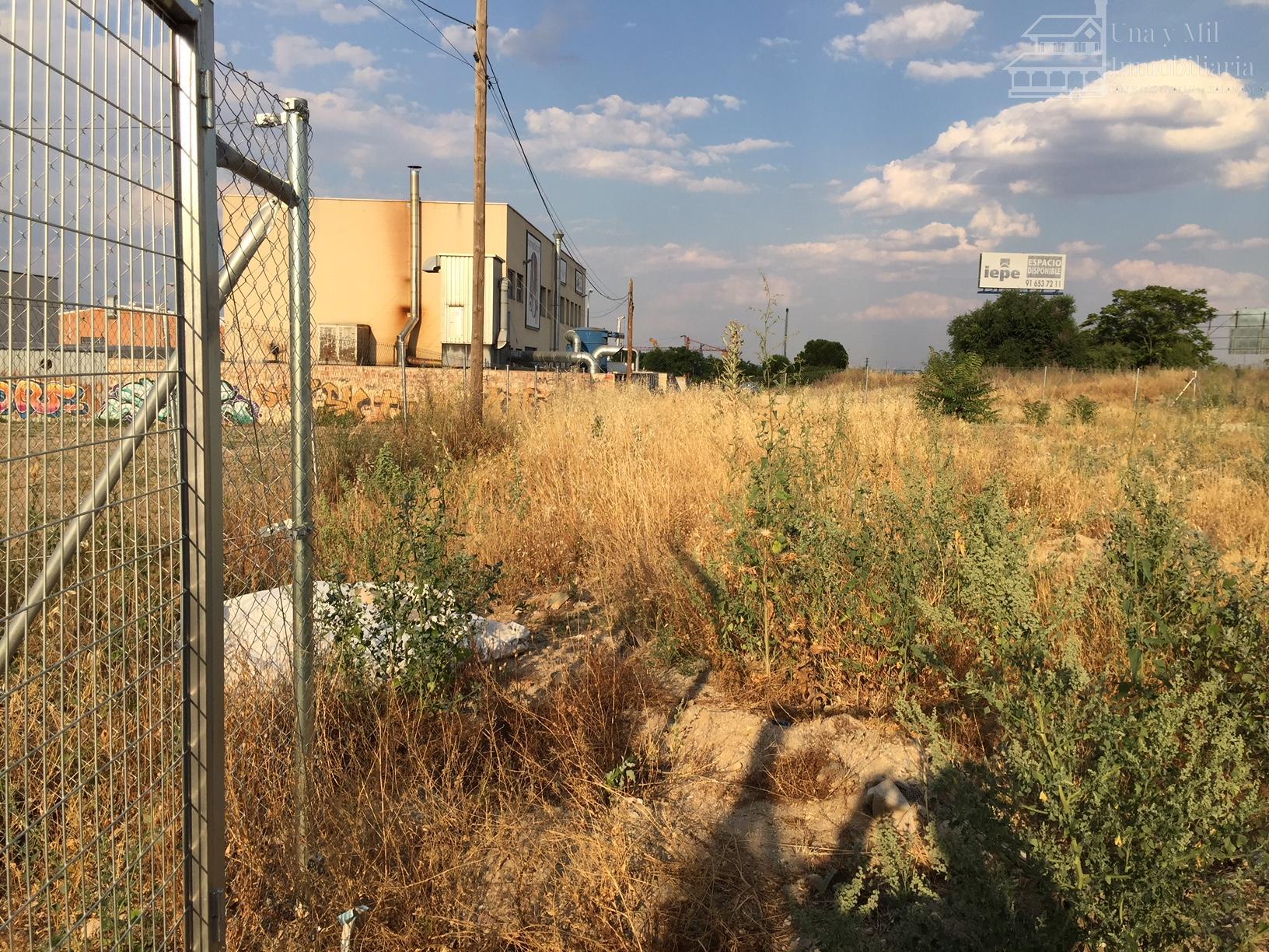 For sale of land in Madrid