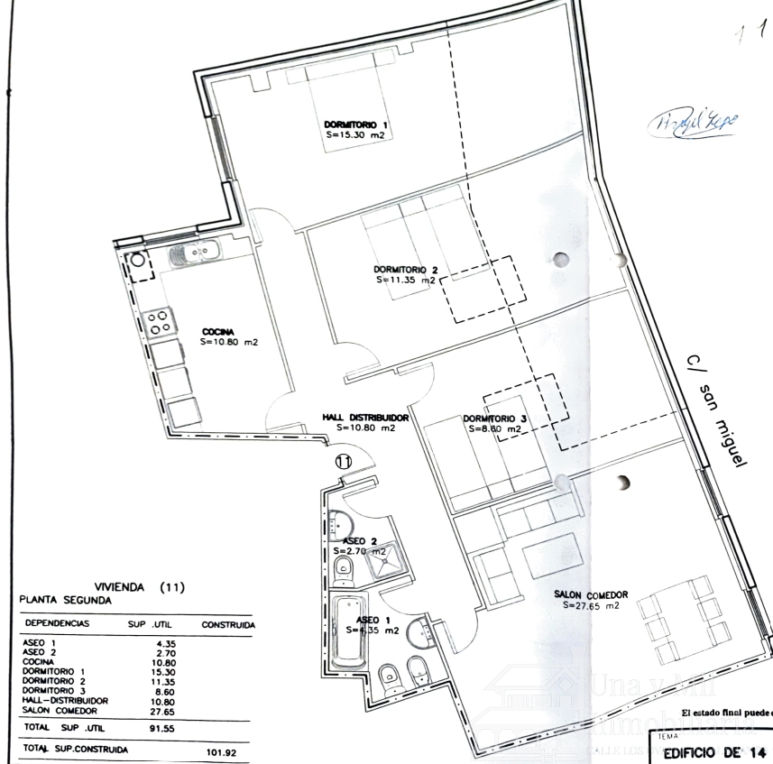 Venta de piso en Villares de la Reina