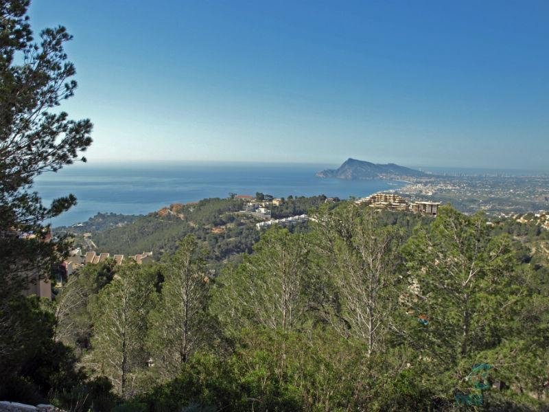 For sale of land in Altea