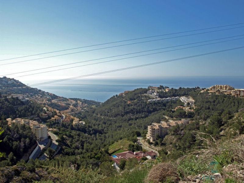 For sale of land in Altea