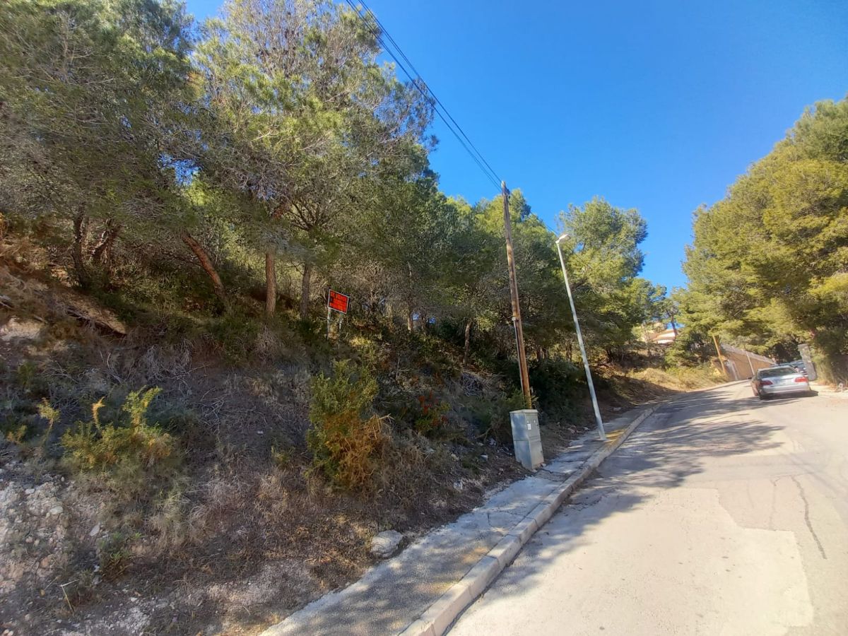 For sale of land in Altea