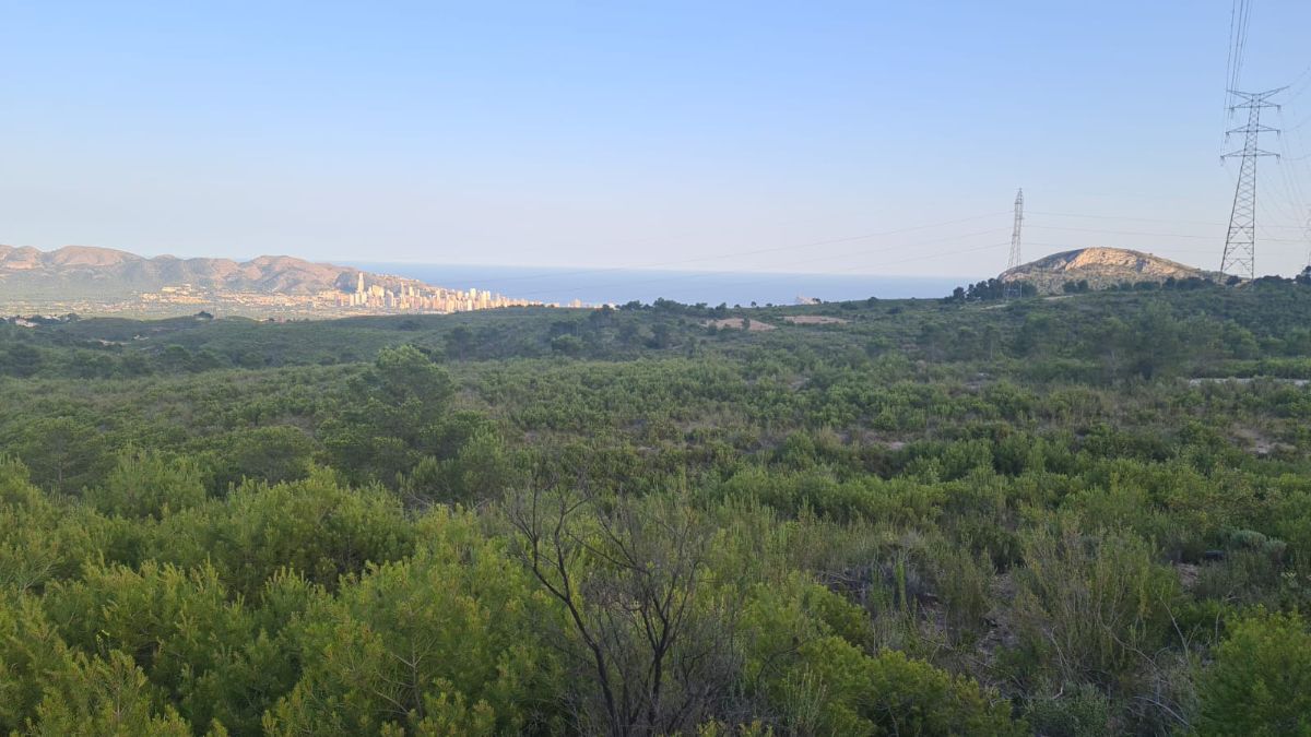 For sale of land in La Nucia