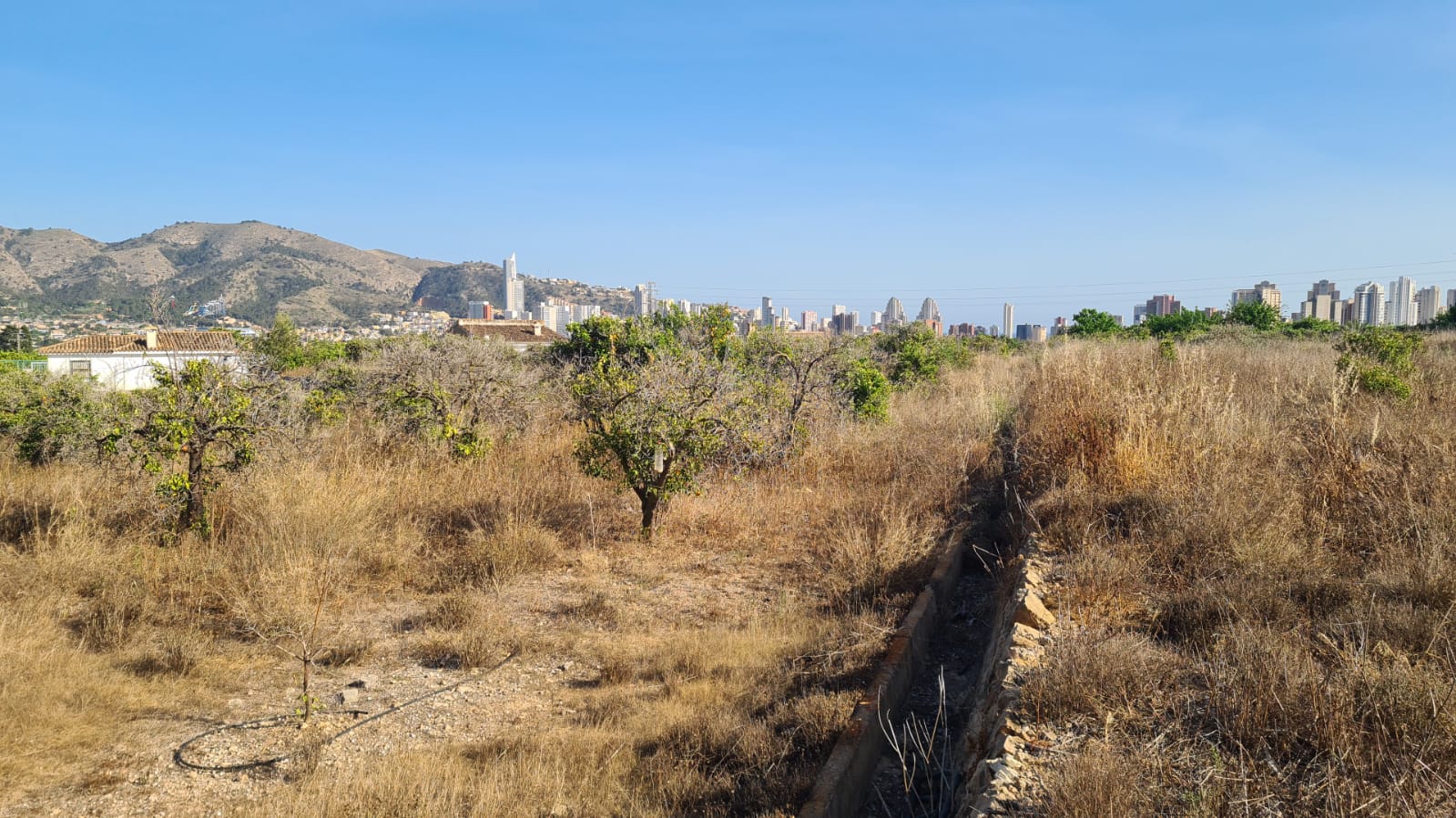 For sale of land in Benidorm