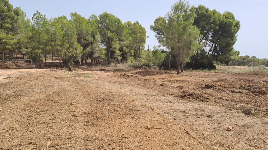 For sale of land in La Nucia