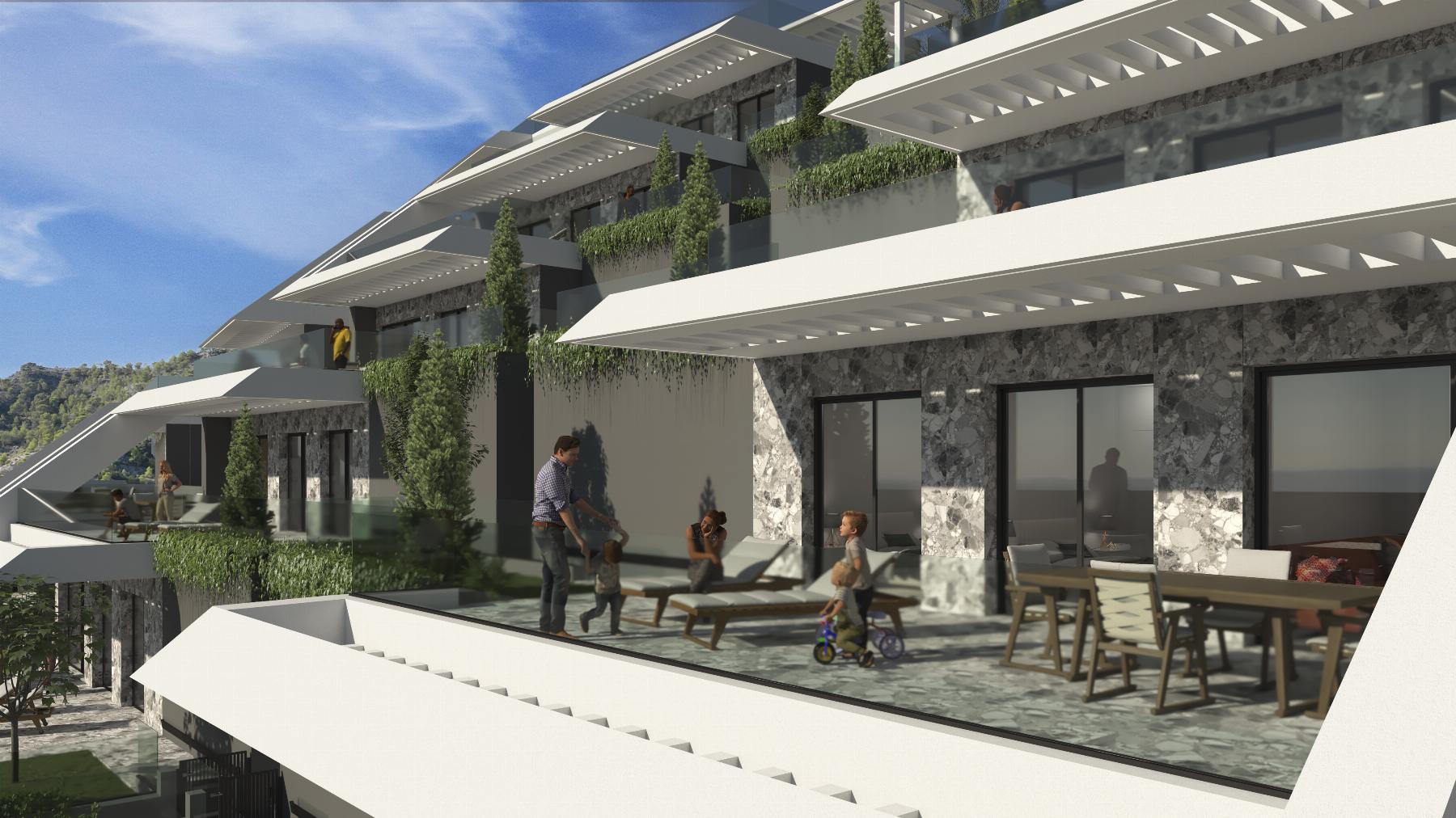 For sale of apartment in Finestrat