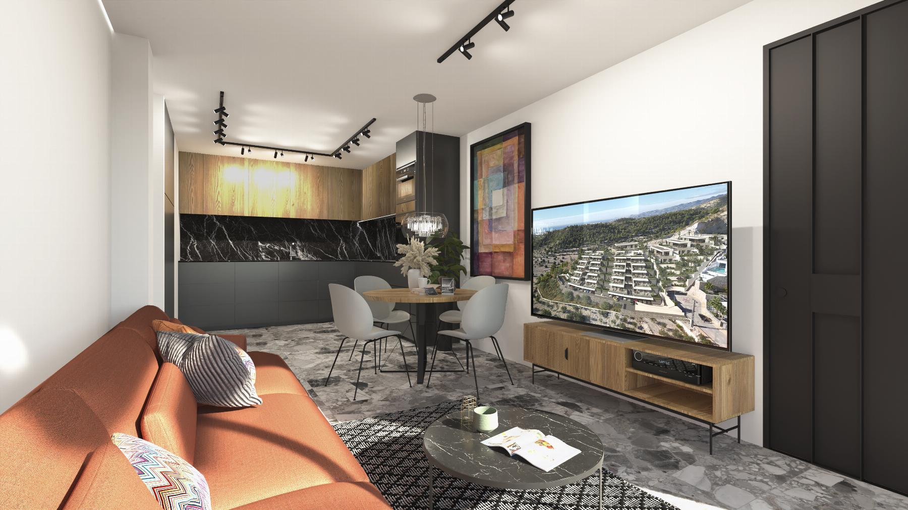 For sale of apartment in Finestrat