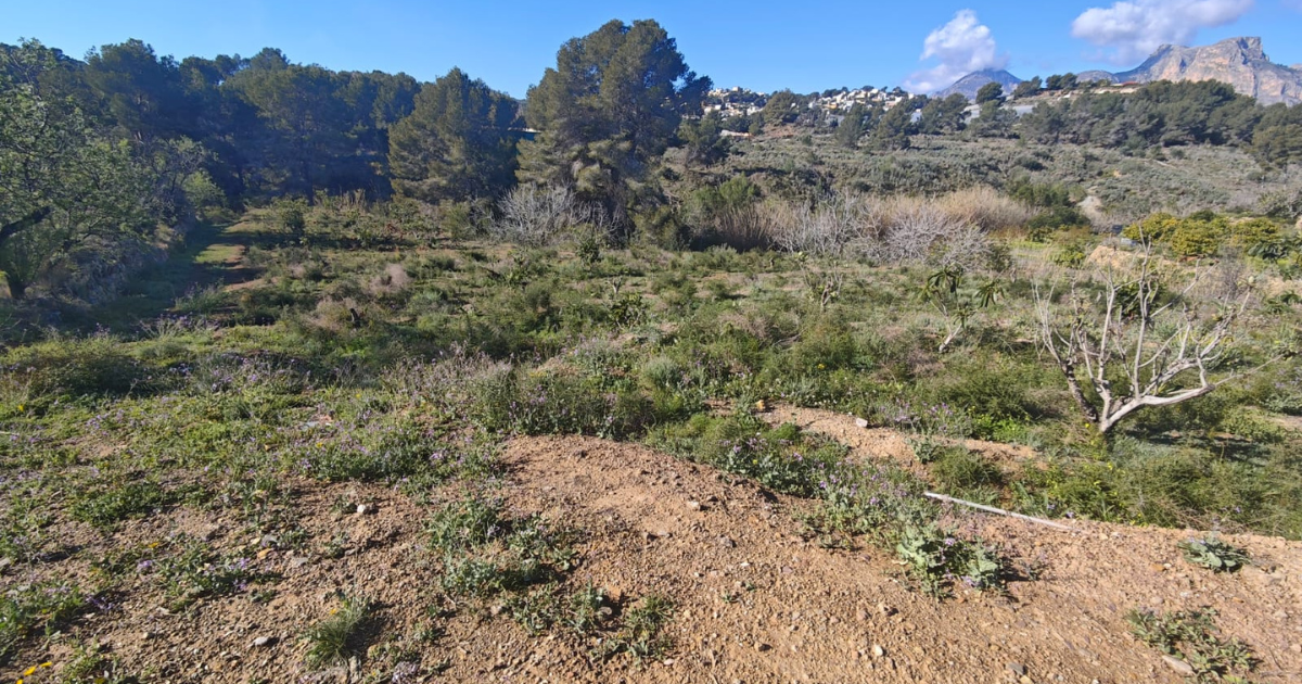 Venta de terreno en La Nucia