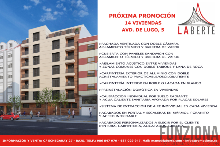 For sale of new build in Pontevedra