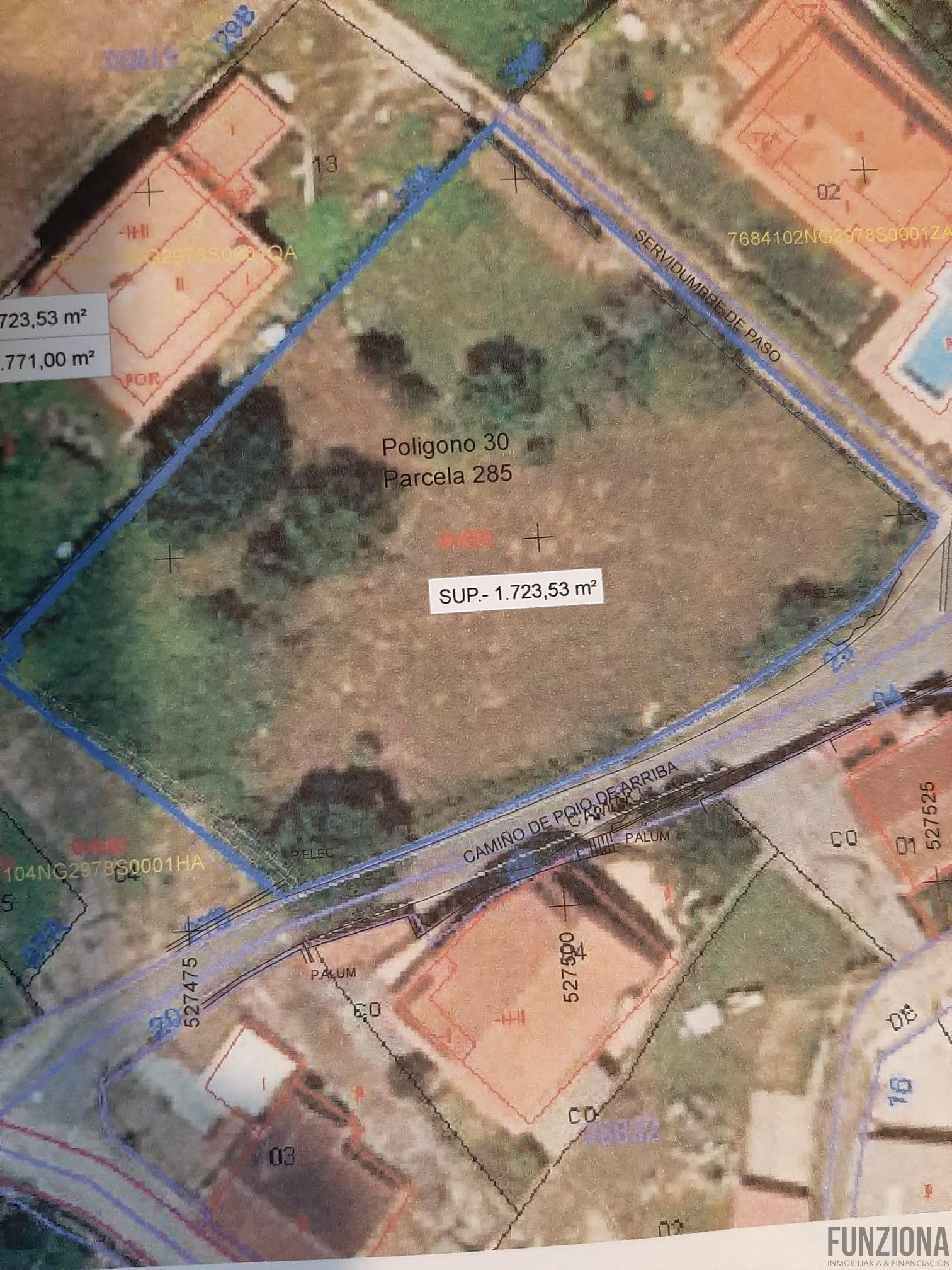 For sale of land in Pontevedra
