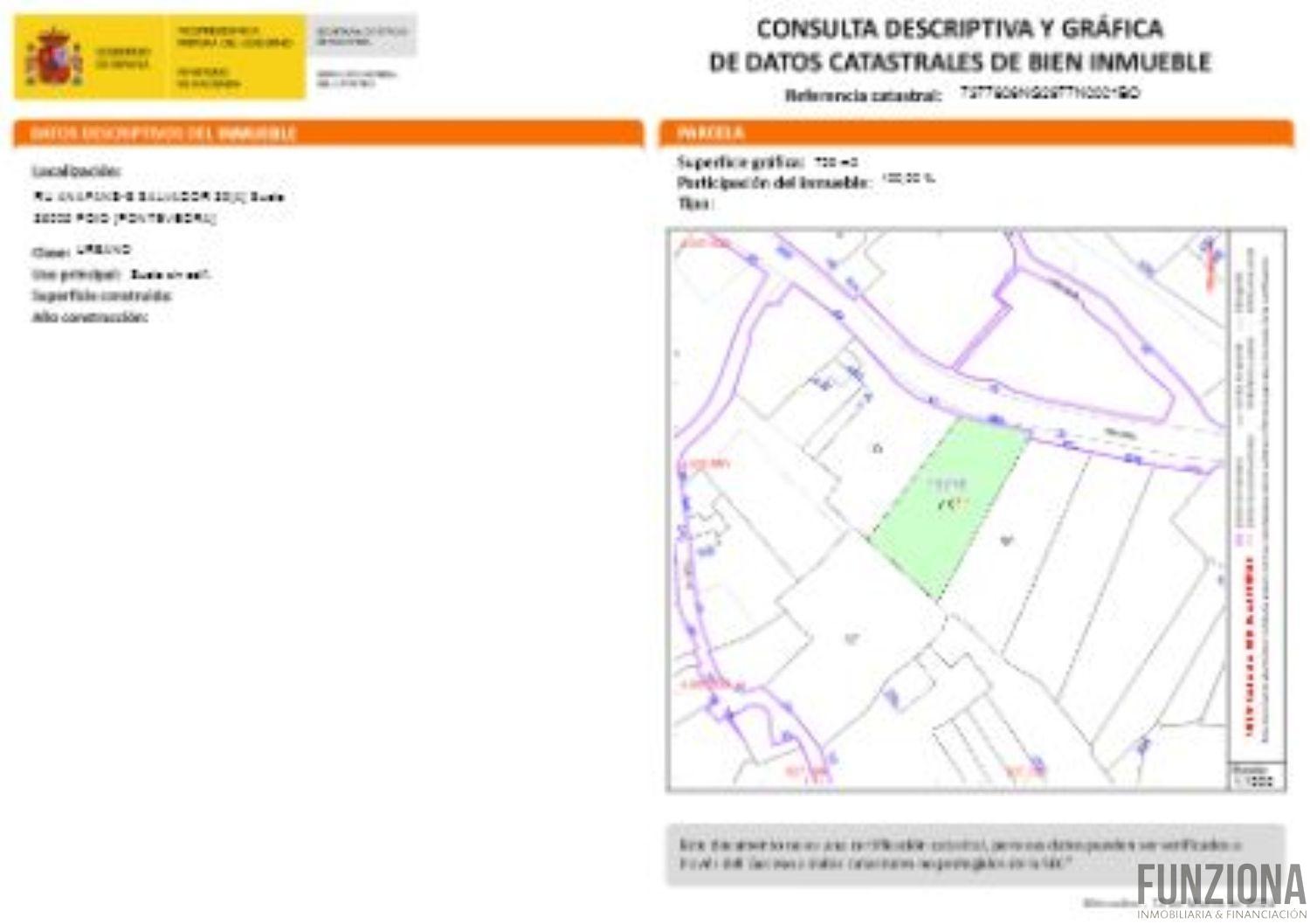 Venta de terreno en Pontevedra