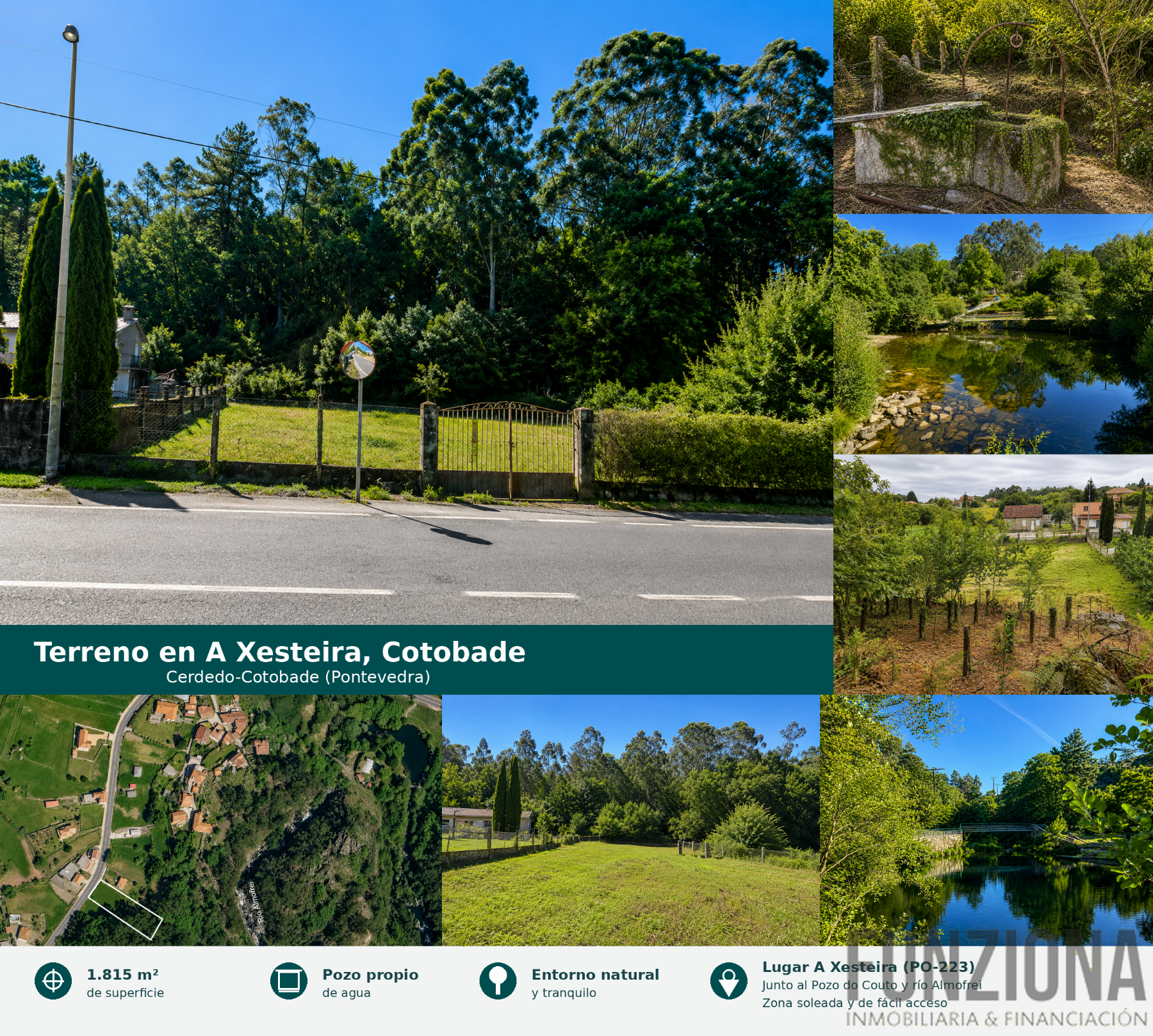 Venta de terreno en Cotobade