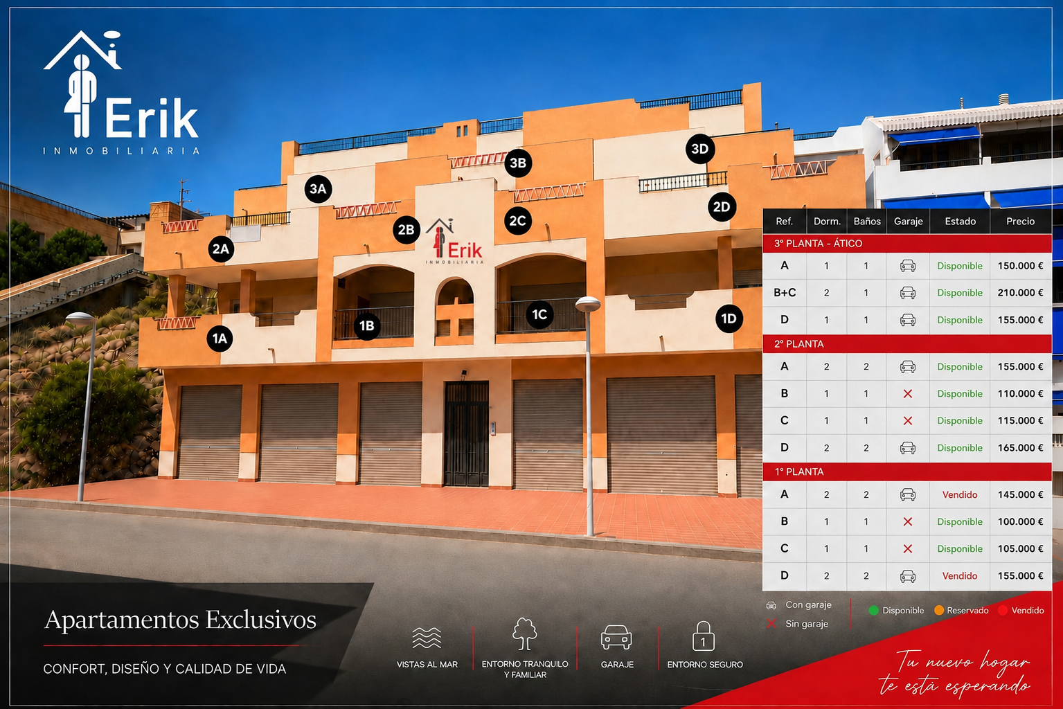 Venta de apartamento en Águilas