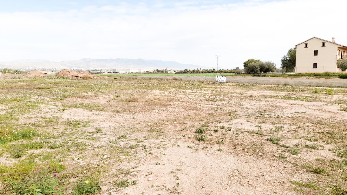 For sale of land in Lorca