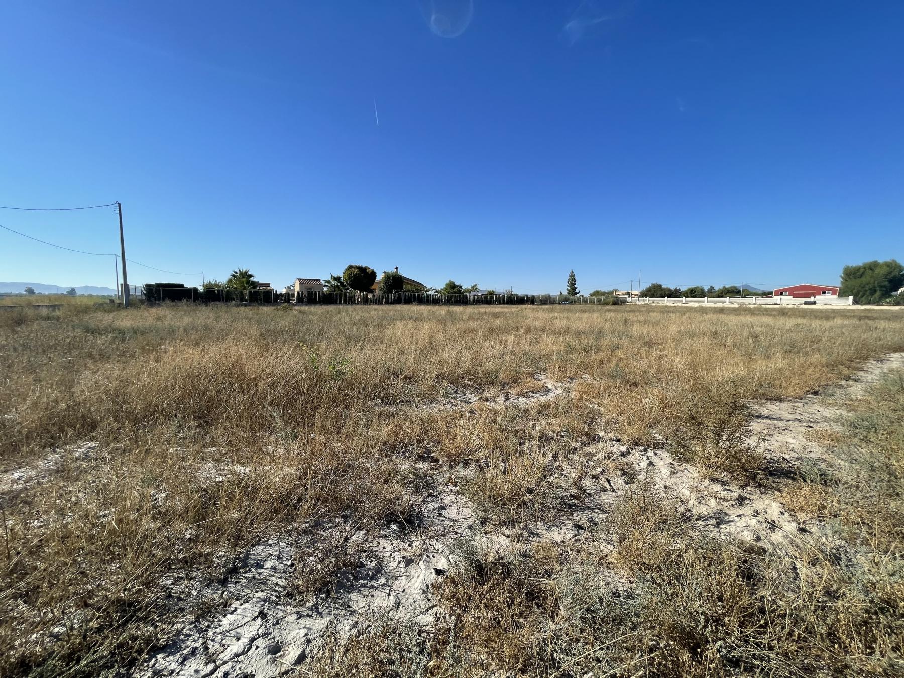 For sale of land in Lorca