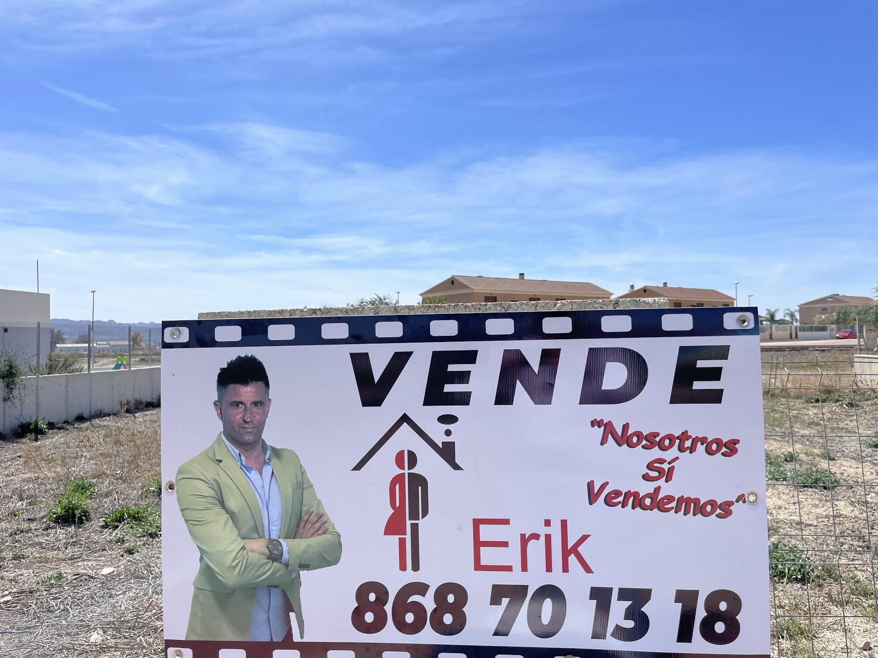 For sale of land in Lorca