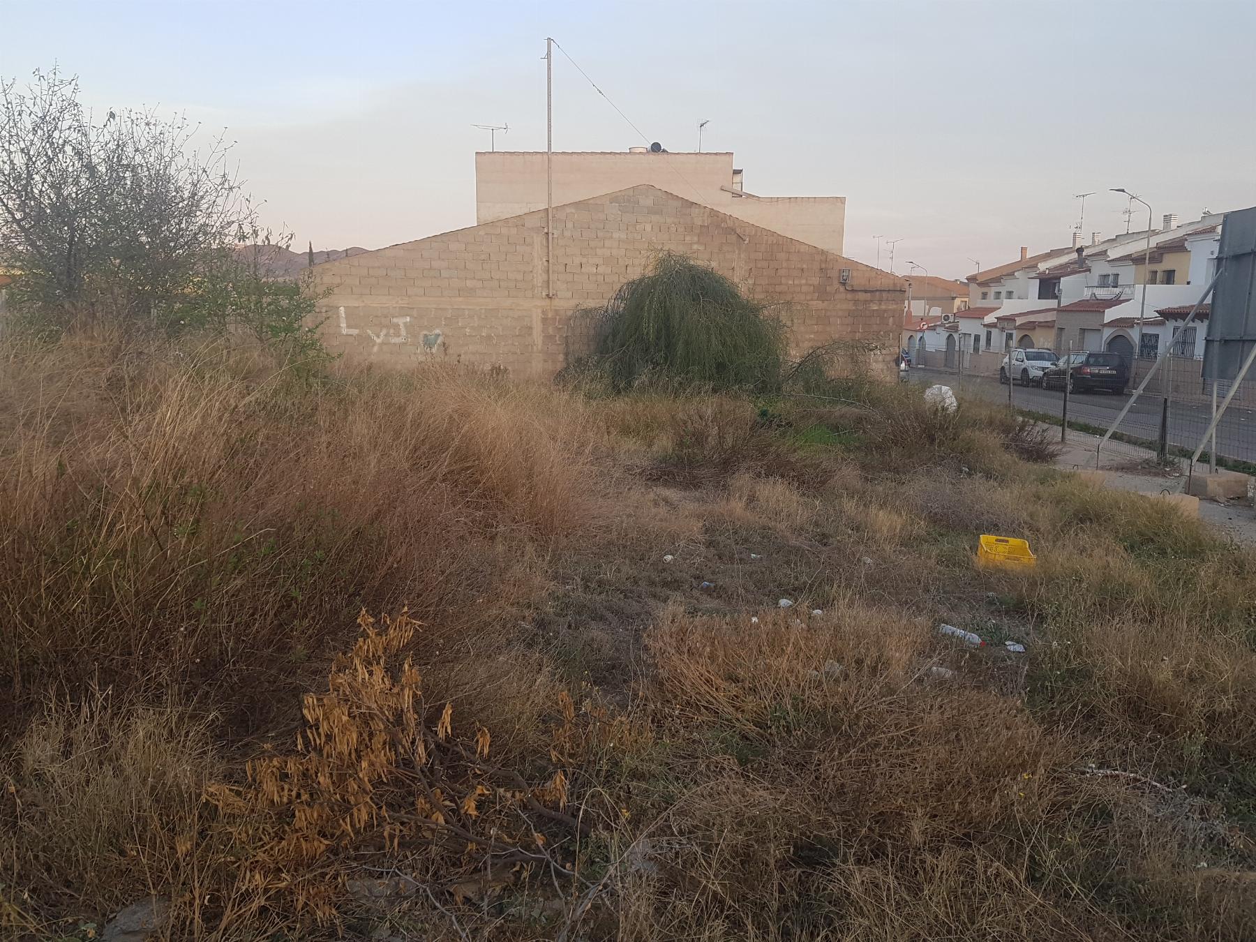 For sale of land in Águilas