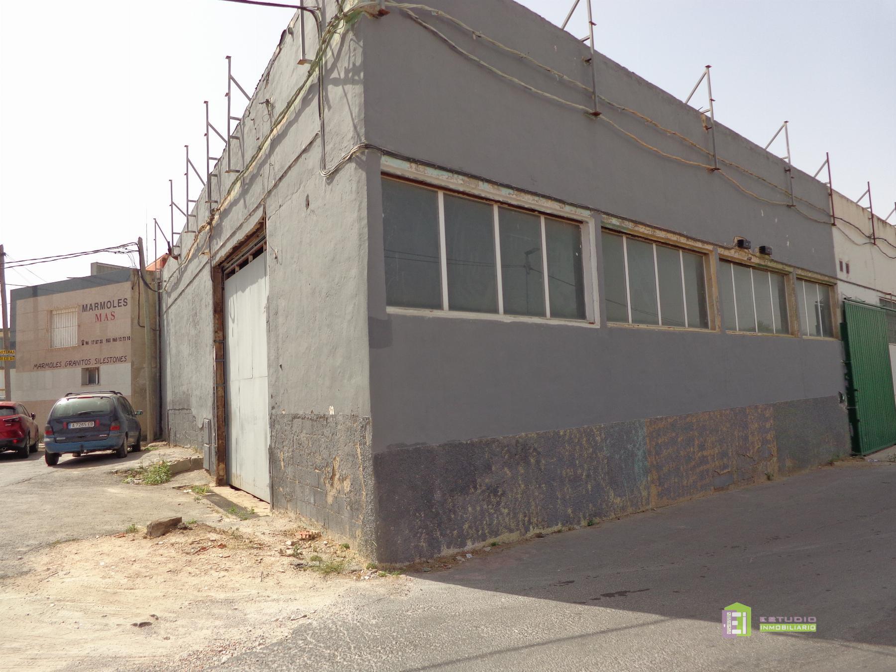 For sale of industrial plant/warehouse in Alicante