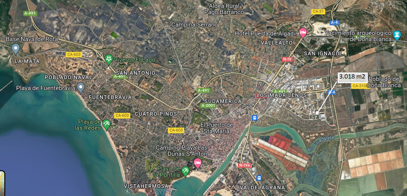 For sale of land in El Puerto de Santa María
