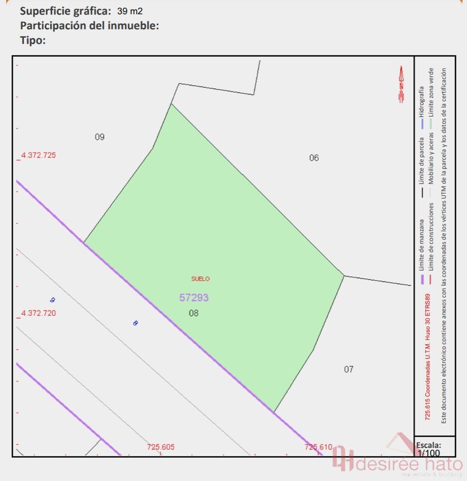 Venta de terreno en Valencia