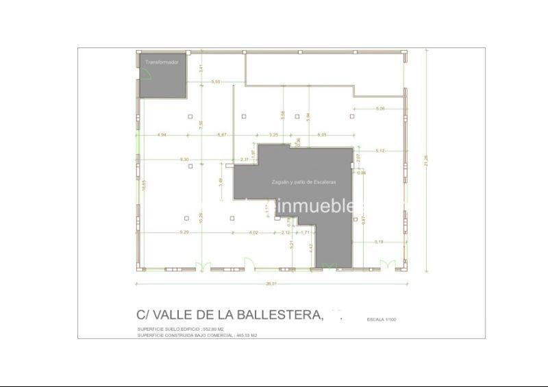 For rent of commercial in Valencia