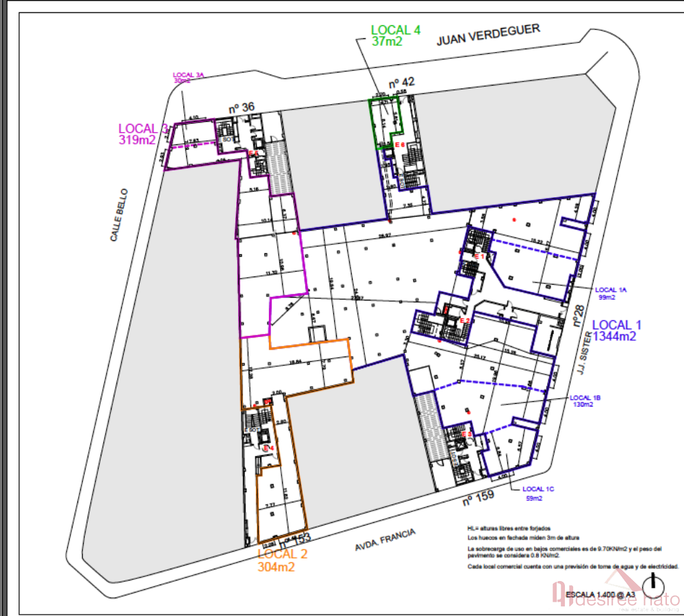 Alquiler de local comercial en Valencia