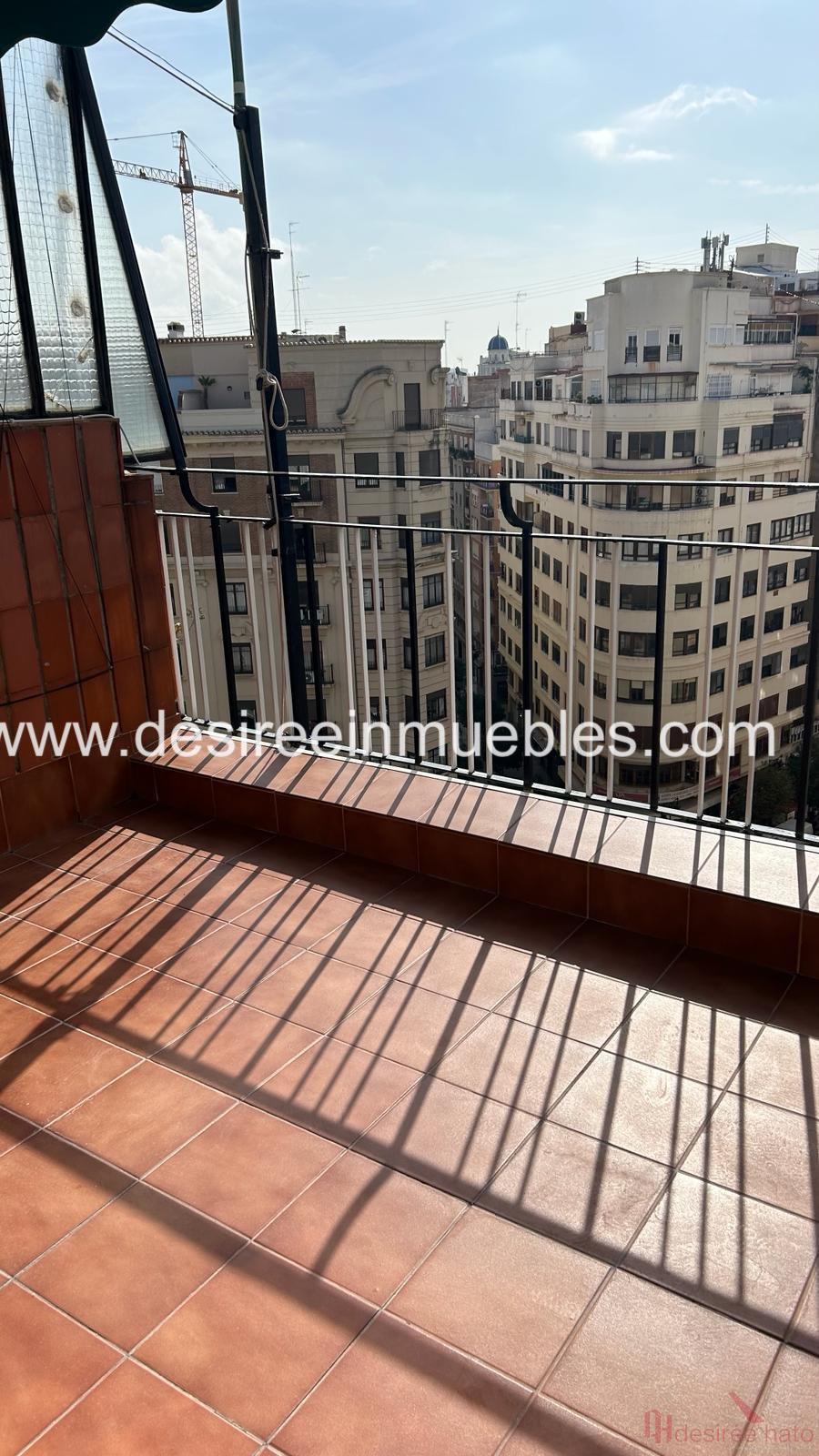 For rent of penthouse in Valencia