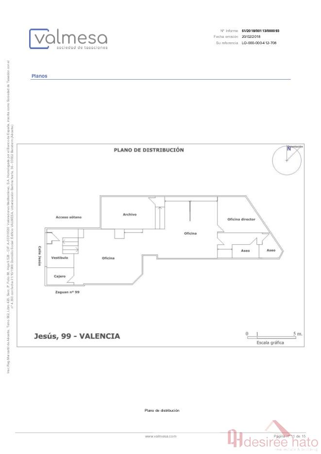 Salg av kommersiell lokal i Valencia