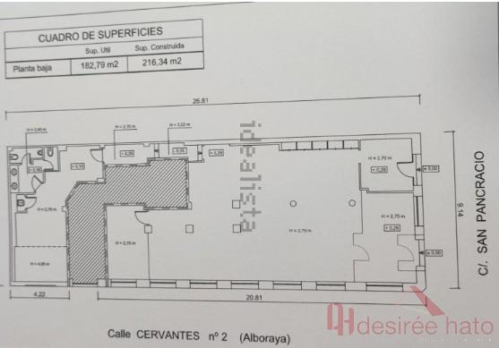 Alquiler de local comercial en Alboraya